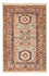 Alfombra Ziegler - Kazak - Real - 88 x 56 cm - verde claro