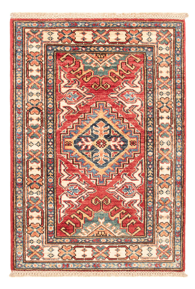 Alfombra Ziegler - Kazak - Real - 87 x 58 cm - rojo
