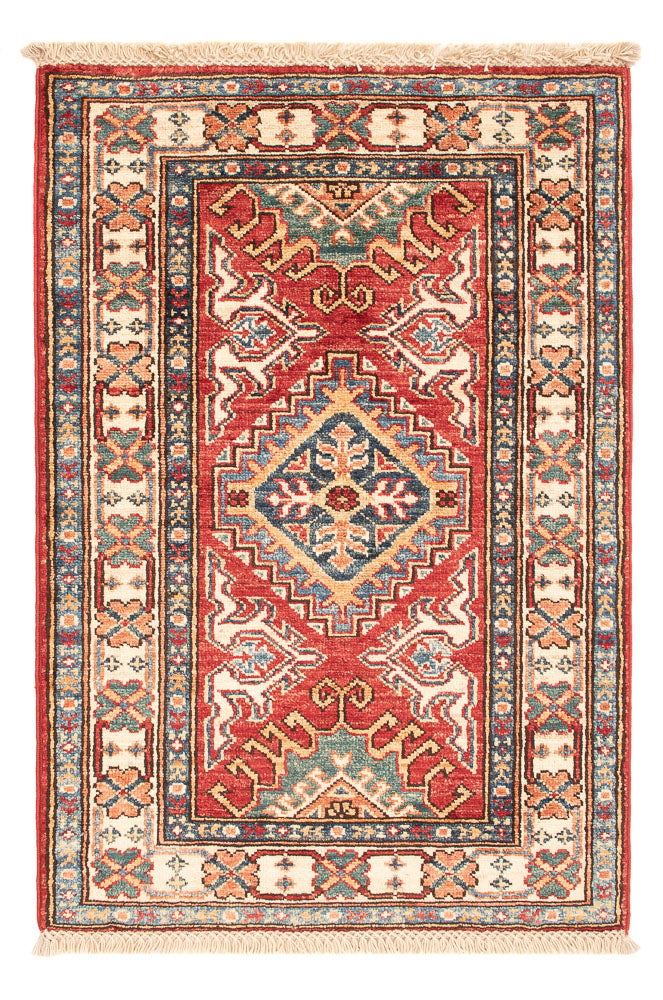 Alfombra Ziegler - Kazak - Real - 87 x 58 cm - rojo