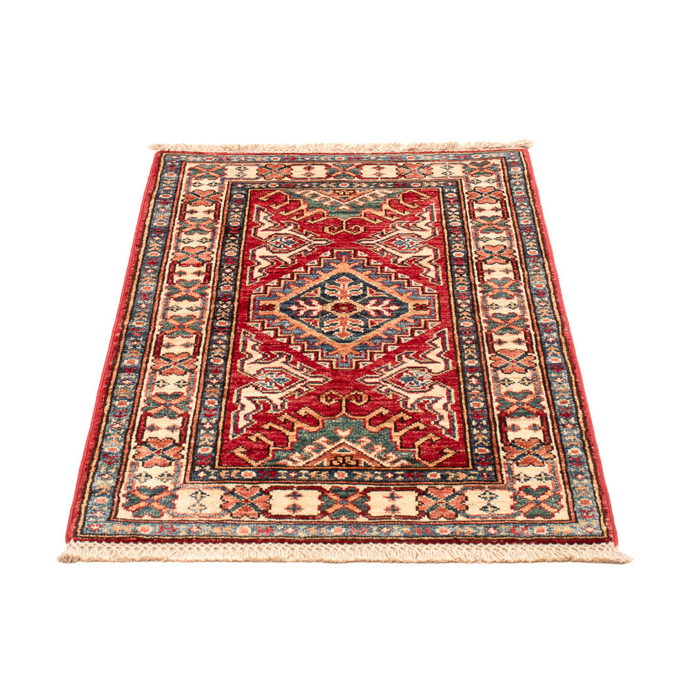 Alfombra Ziegler - Kazak - Real - 87 x 58 cm - rojo