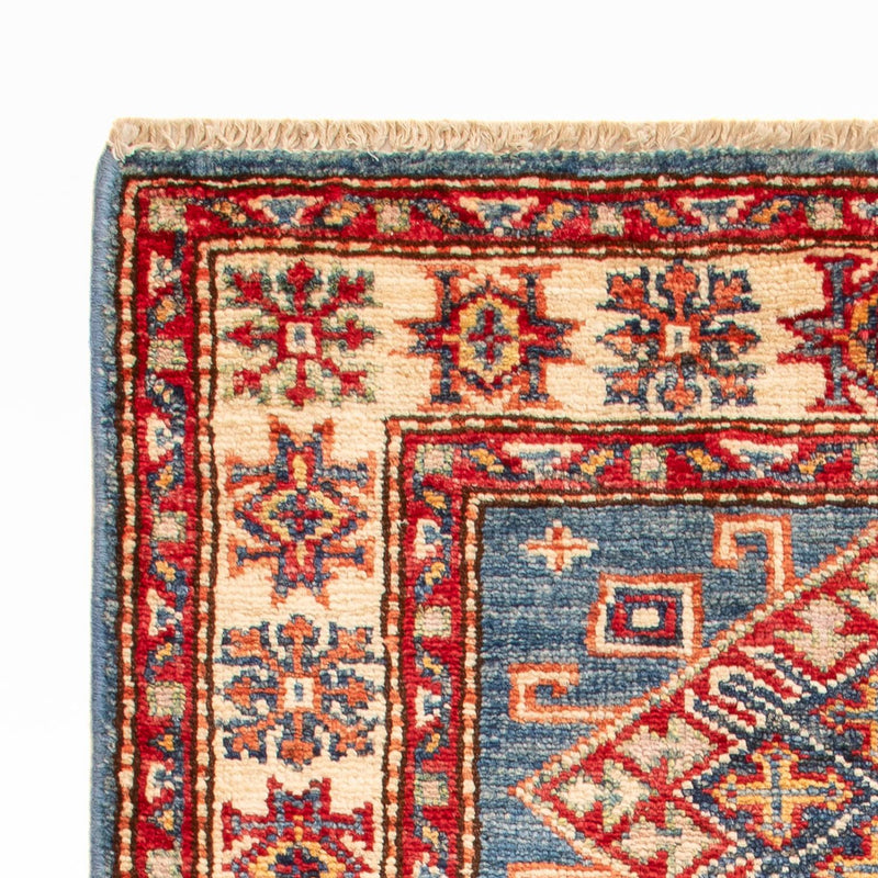 Alfombra Ziegler - Kazak - Real - 99 x 62 cm - azul