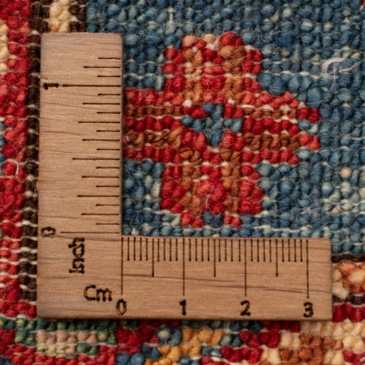 Alfombra Ziegler - Kazak - Real - 92 x 60 cm - azul