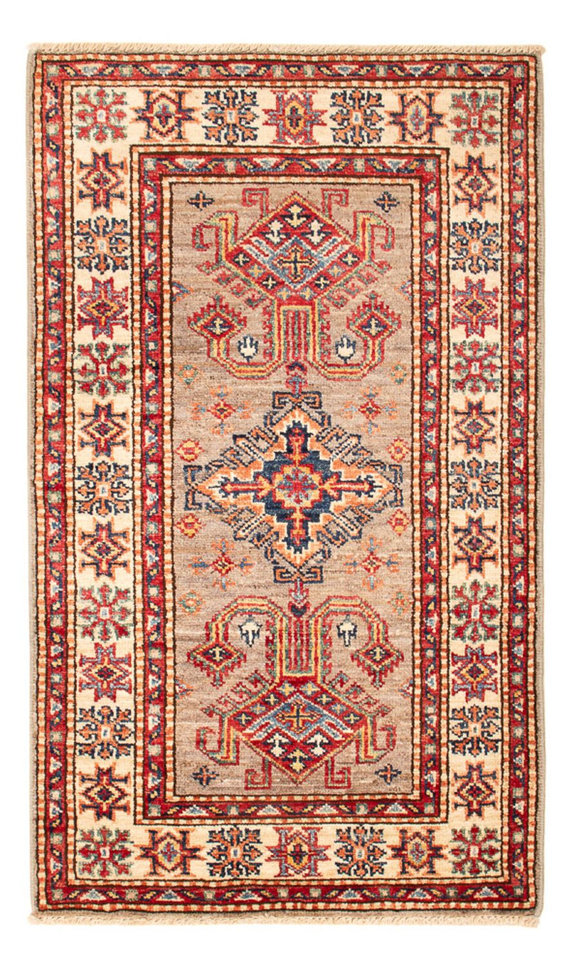 Alfombra Ziegler - Kazak - Real - 95 x 56 cm - arena