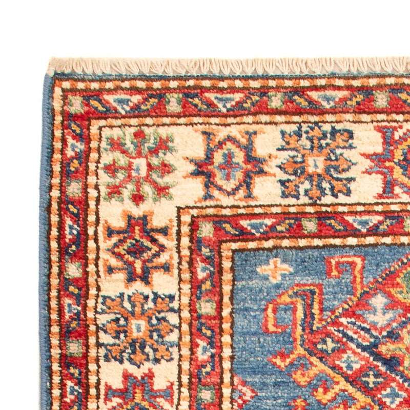 Alfombra Ziegler - Kazak - Real - 91 x 56 cm - azul