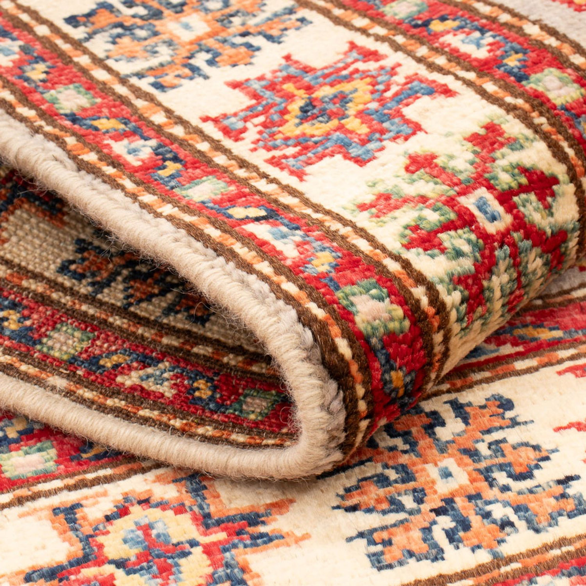 Alfombra Ziegler - Kazak - Real - 91 x 58 cm - arena