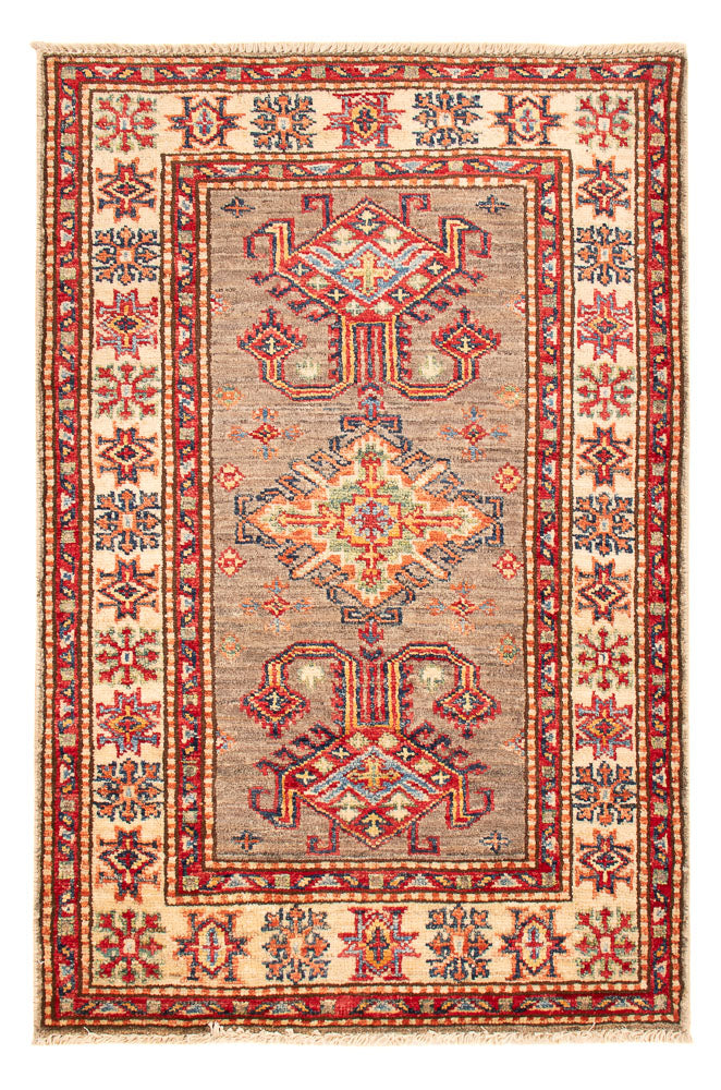 Alfombra Ziegler - Kazak - Real - 95 x 61 cm - arena