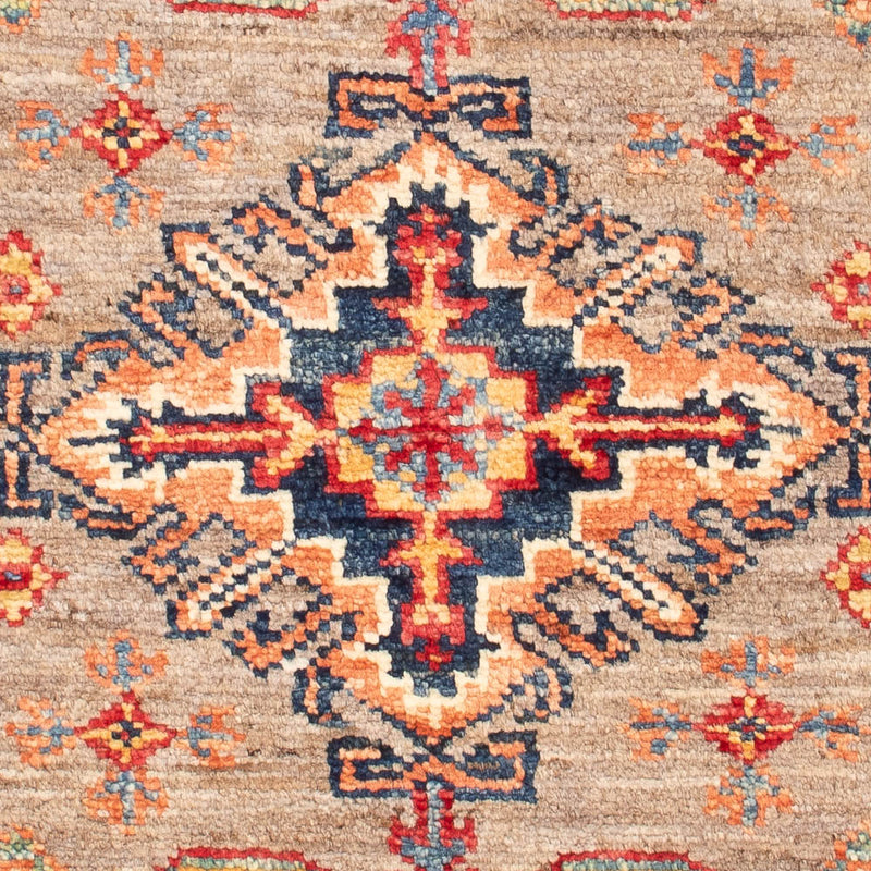 Alfombra Ziegler - Kazak - Real - 95 x 59 cm - arena