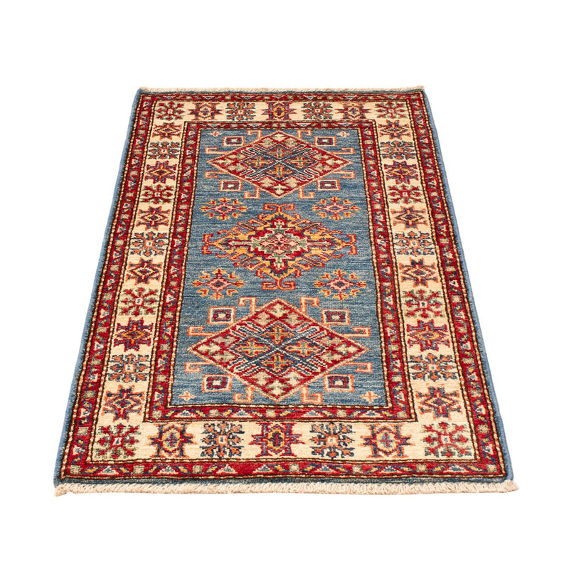 Alfombra Ziegler - Kazak - Real - 97 x 59 cm - azul
