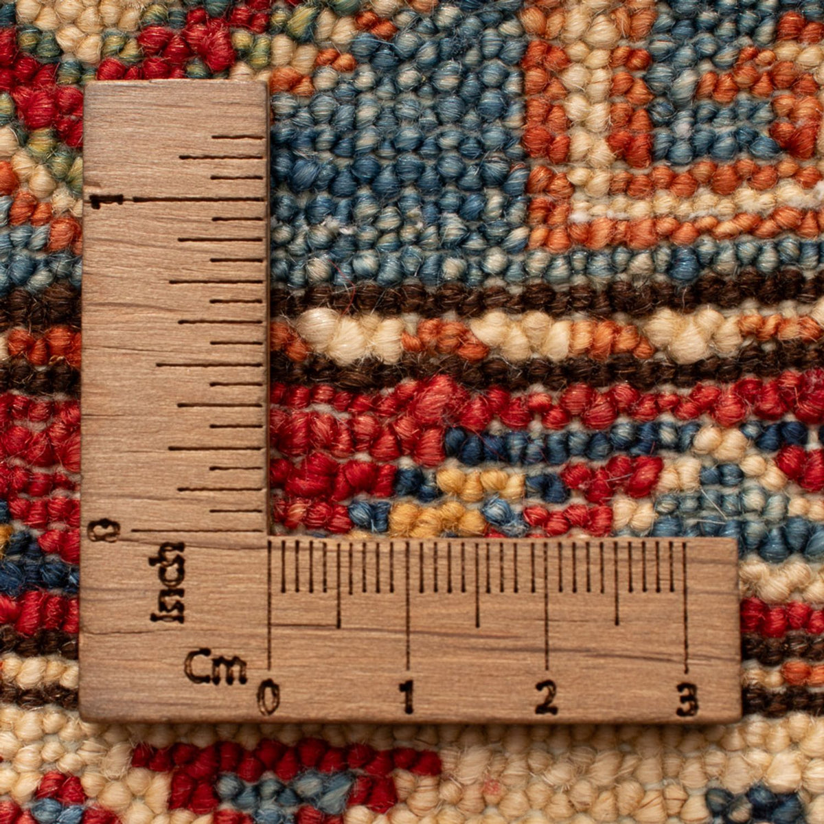 Alfombra Ziegler - Kazak - Real - 97 x 59 cm - azul