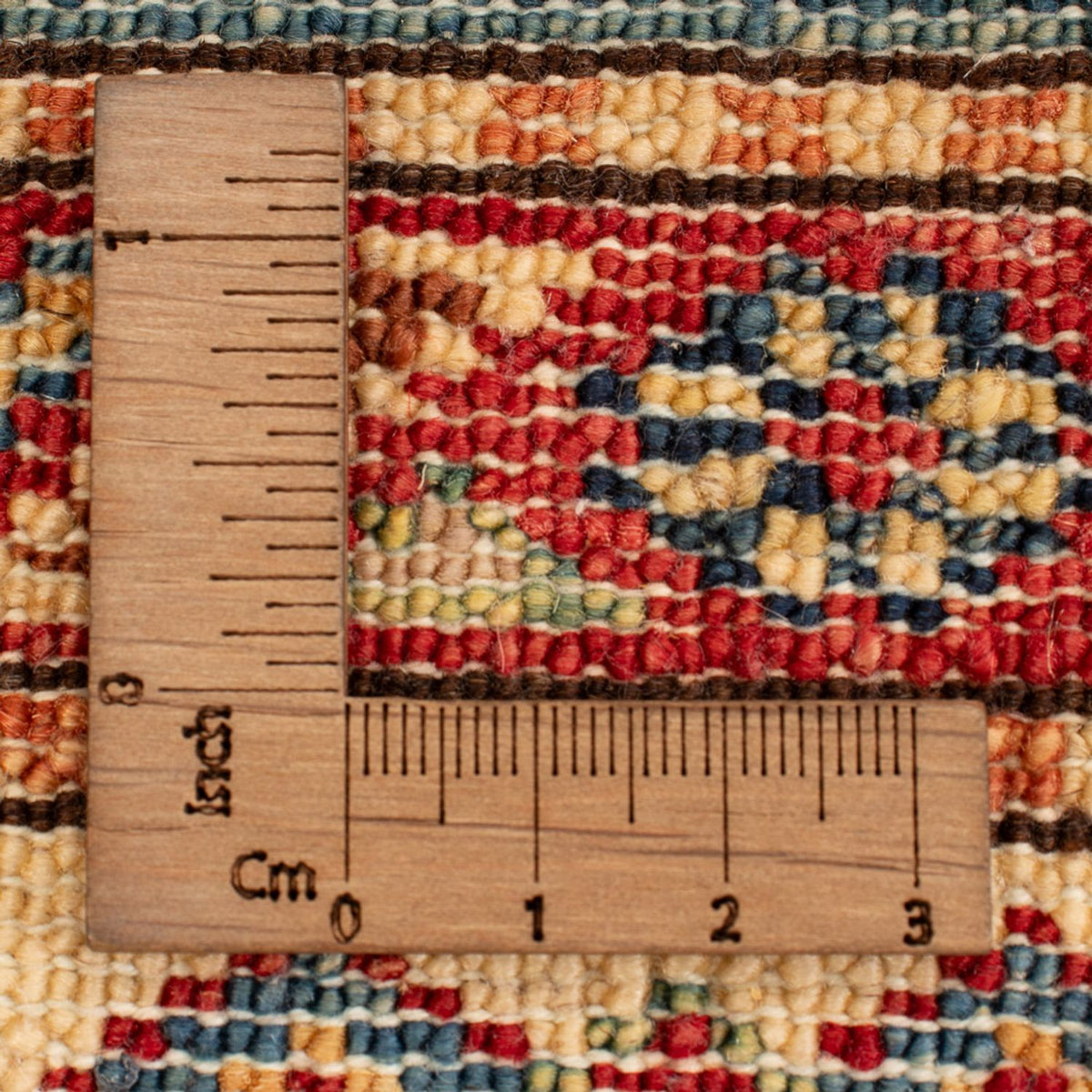 Alfombra Ziegler - Kazak - Real - 92 x 57 cm - azul