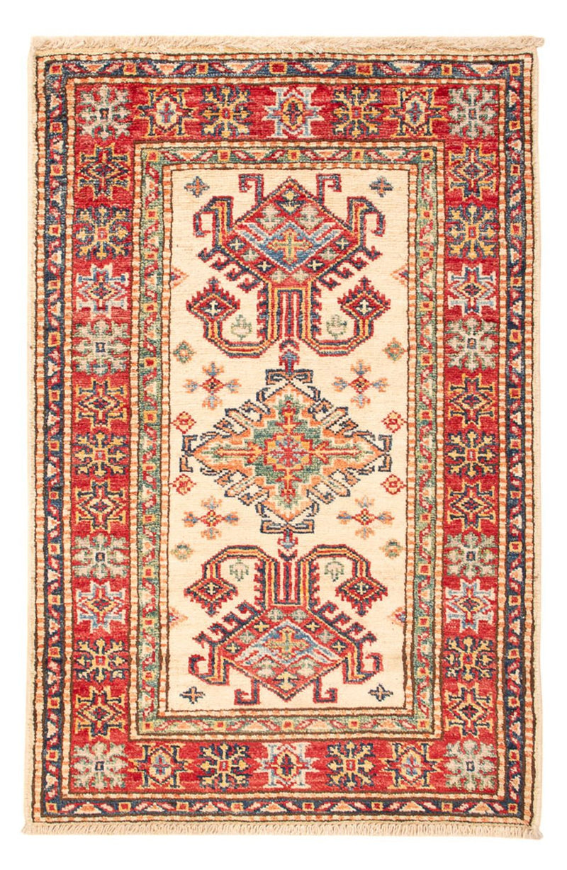 Alfombra Ziegler - Kazak - Real - 87 x 56 cm - beige