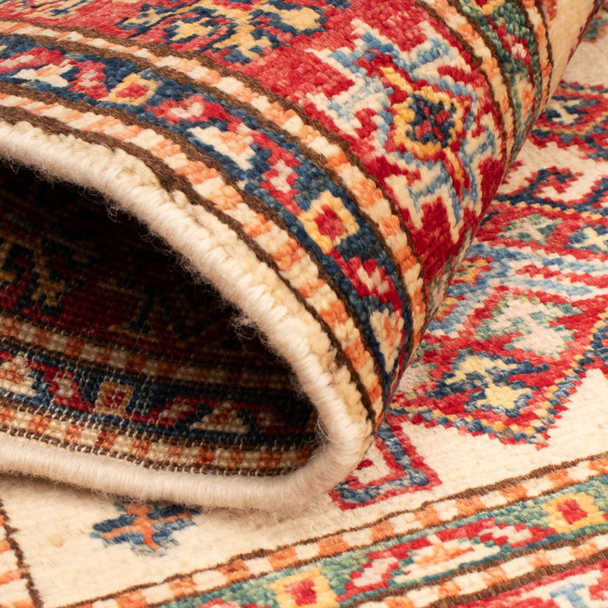 Alfombra Ziegler - Kazak - Real - 87 x 56 cm - beige