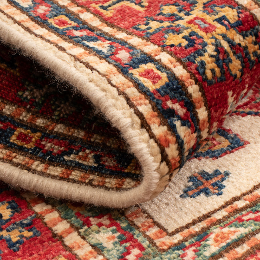 Alfombra Ziegler - Kazak - Real - 88 x 58 cm - beige