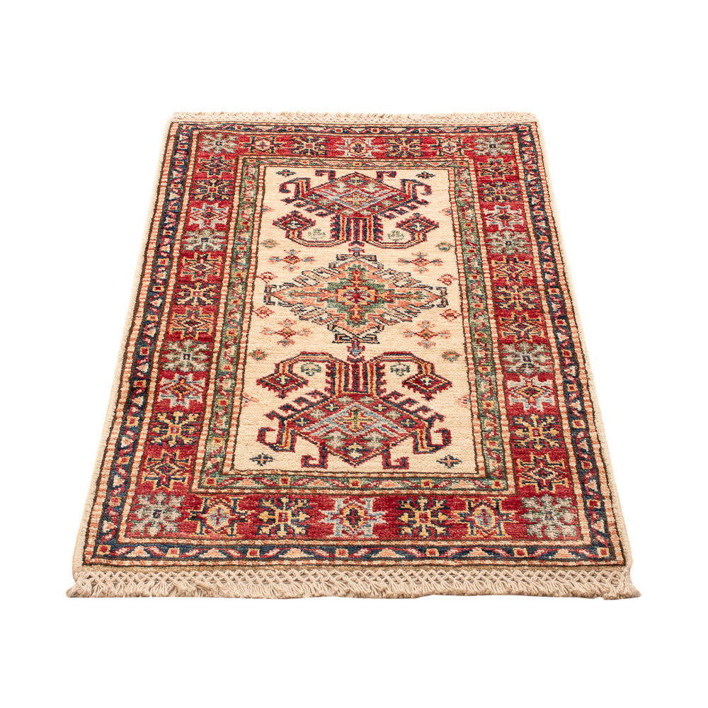 Alfombra Ziegler - Kazak - Real - 88 x 58 cm - beige