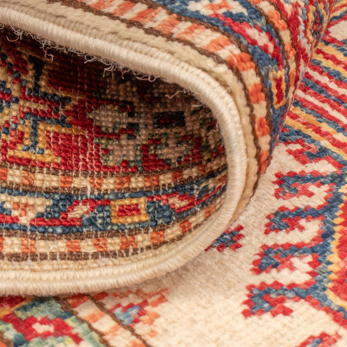 Alfombra Ziegler - Kazak - Real - 90 x 57 cm - beige