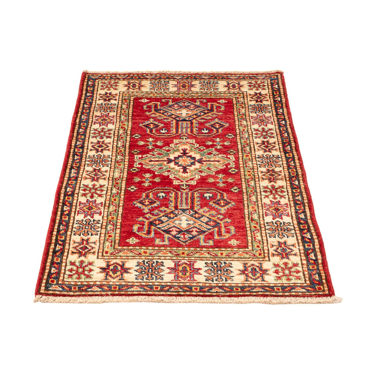 Alfombra Ziegler - Kazak - Real - 90 x 60 cm - rojo