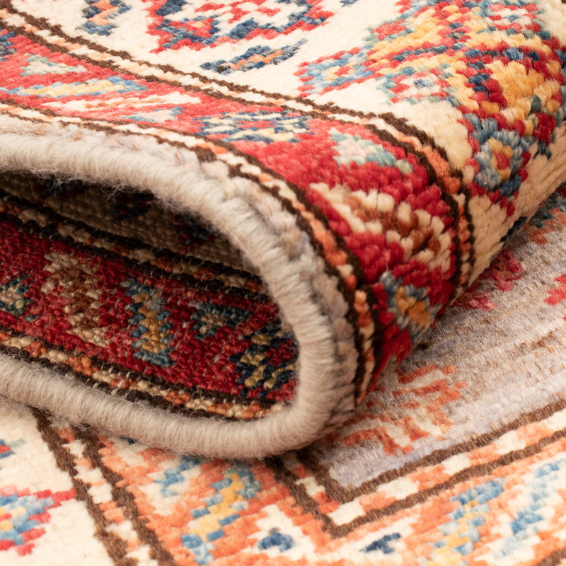 Alfombra Ziegler - Kazak - Real - 94 x 58 cm - arena