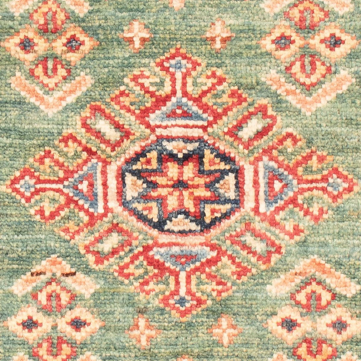 Alfombra Ziegler - Kazak - Real - 95 x 60 cm - verde