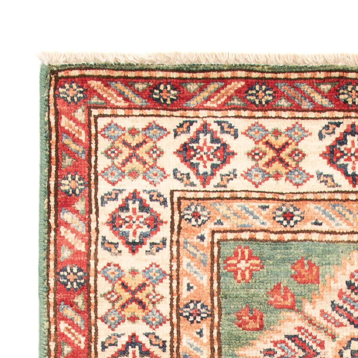 Alfombra Ziegler - Kazak - Real - 95 x 60 cm - verde