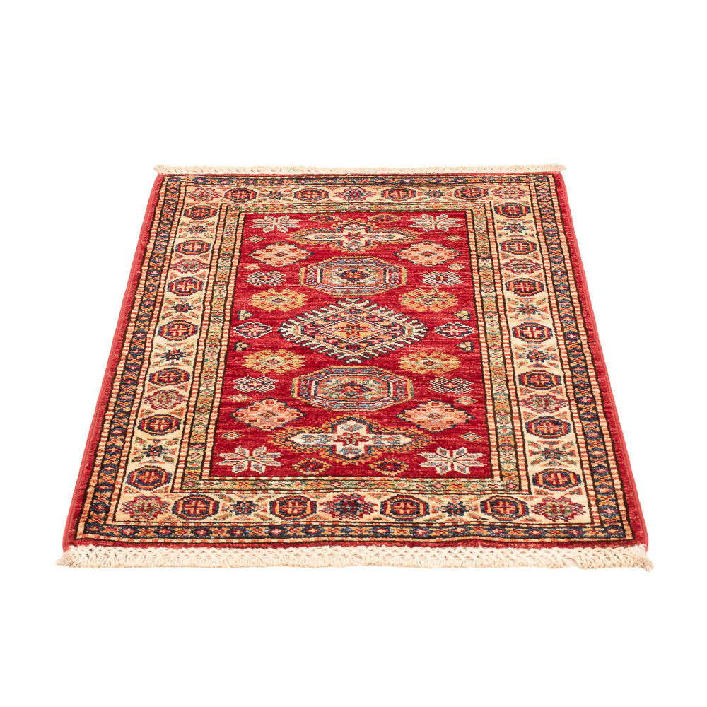 Alfombra Ziegler - Kazak - Real - 90 x 61 cm - rojo