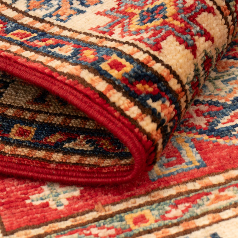 Alfombra Ziegler - Kazak - Real - 90 x 60 cm - rojo