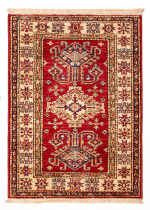 Alfombra Ziegler - Kazak - Real - 85 x 62 cm - rojo