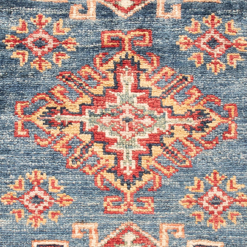Alfombra Ziegler - Kazak - Real - 91 x 60 cm - azul
