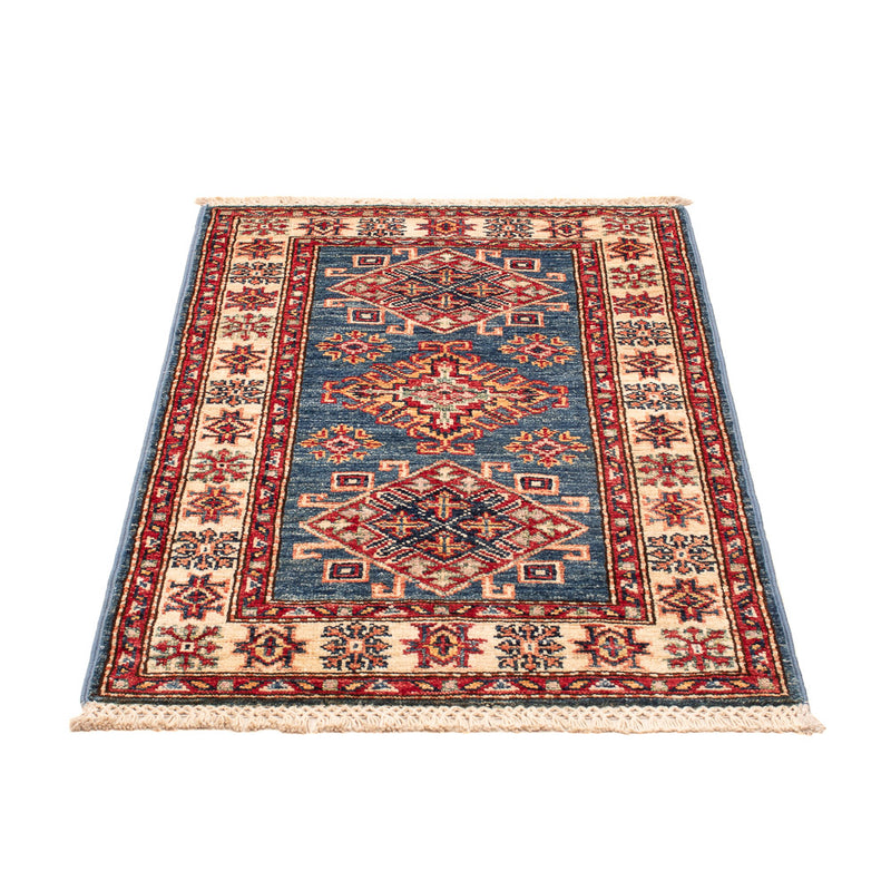 Alfombra Ziegler - Kazak - Real - 91 x 60 cm - azul