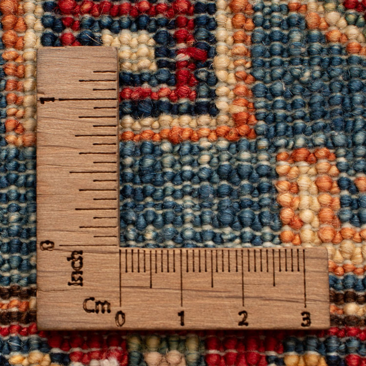 Alfombra Ziegler - Kazak - Real - 91 x 60 cm - azul