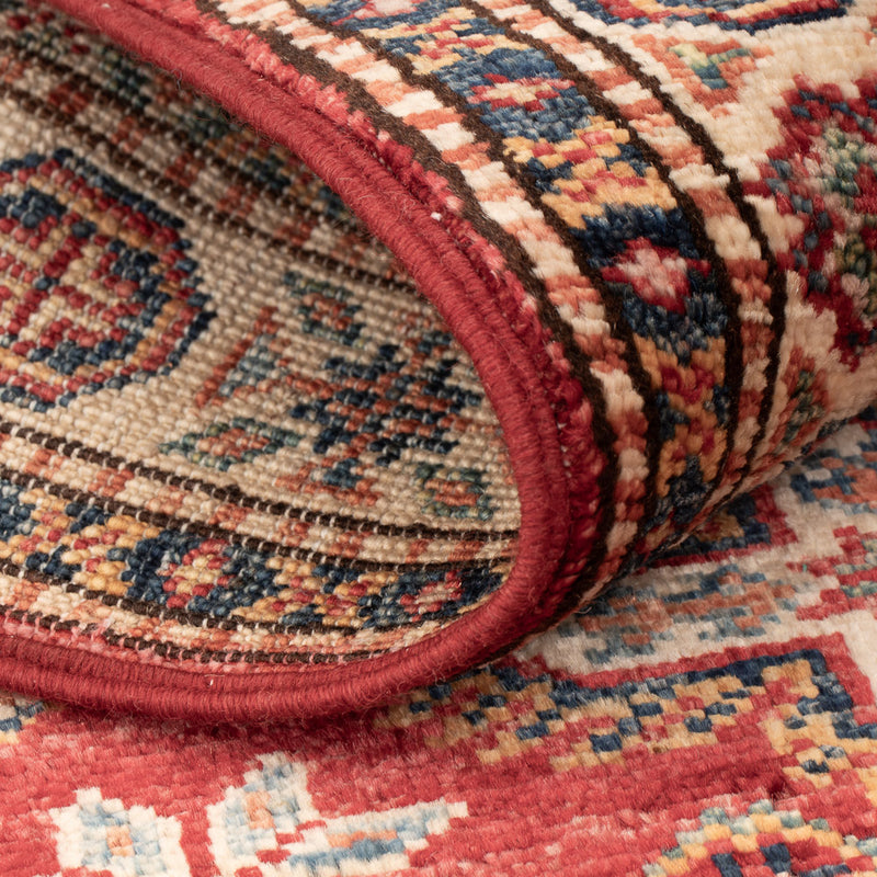 Alfombra Ziegler - Kazak - Real - 90 x 59 cm - rojo