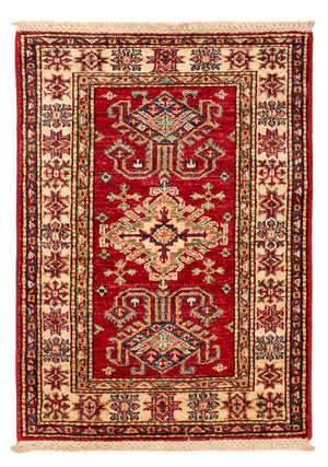 Alfombra Ziegler - Kazak - Real - 85 x 58 cm - rojo