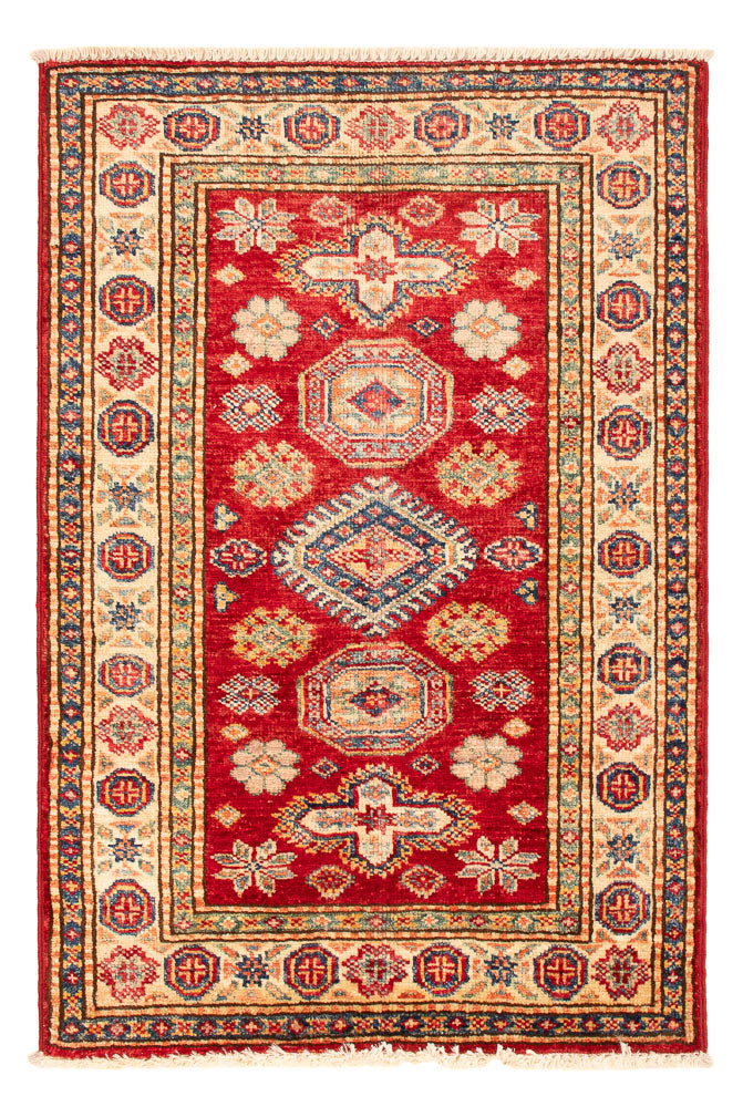 Alfombra Ziegler - Kazak - Real - 90 x 60 cm - rojo