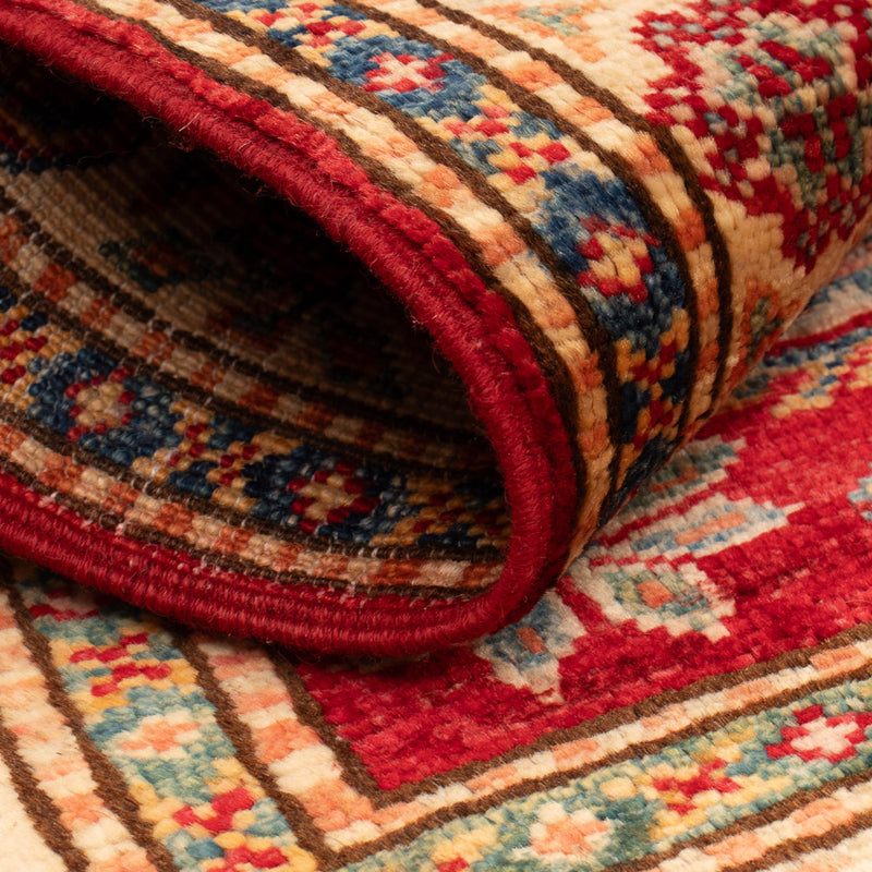 Alfombra Ziegler - Kazak - Real - 90 x 60 cm - rojo