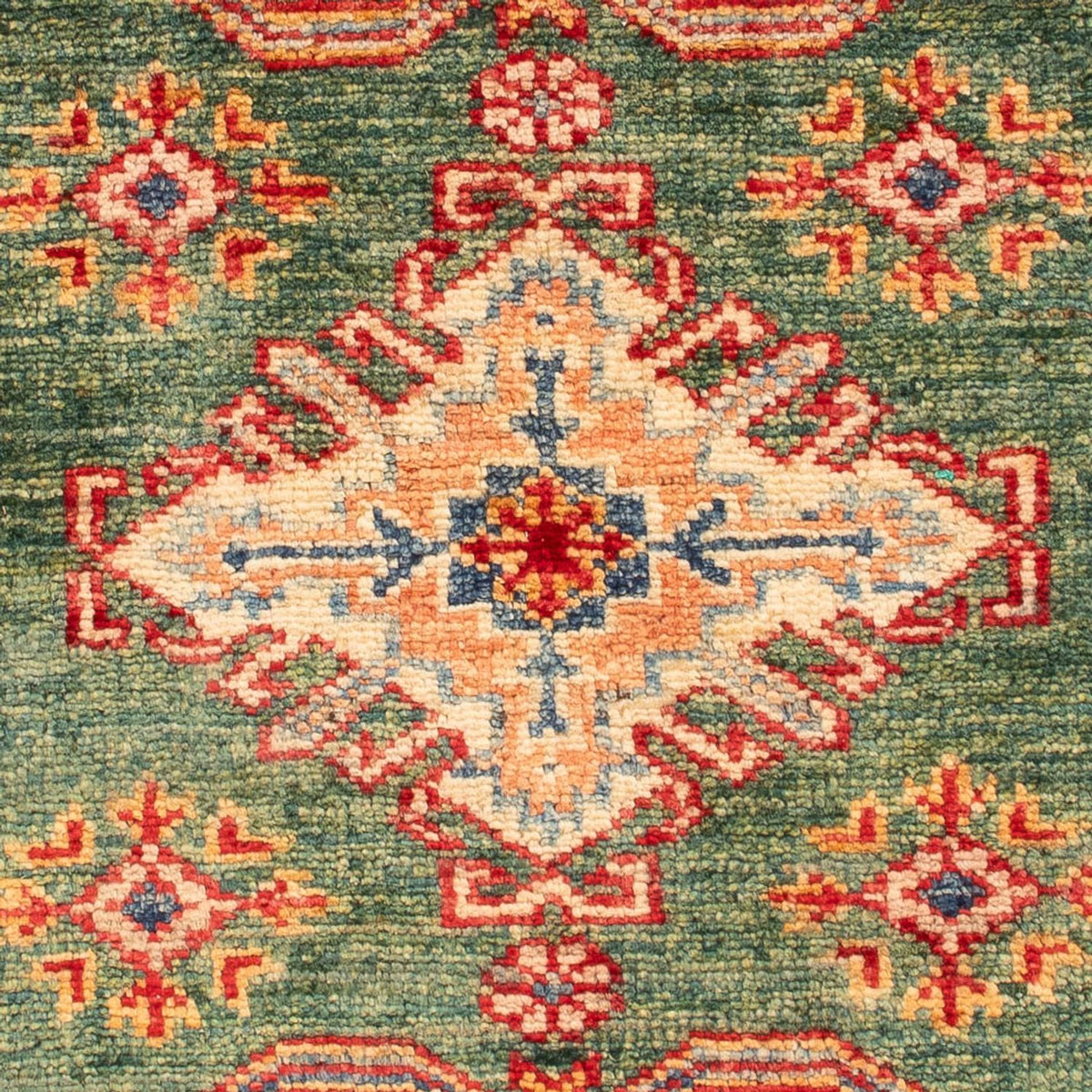 Alfombra Ziegler - Kazak - Real - 87 x 60 cm - verde
