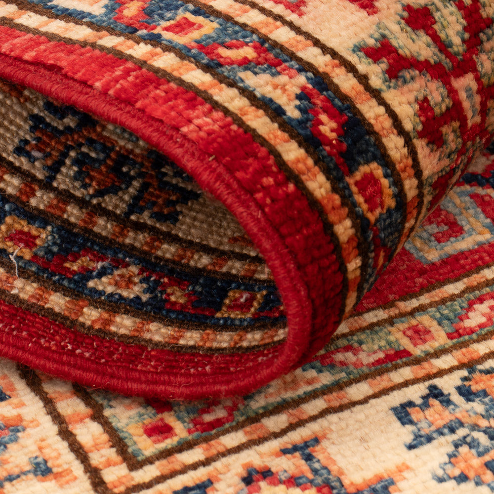 Alfombra Ziegler - Kazak - Real - 91 x 60 cm - rojo