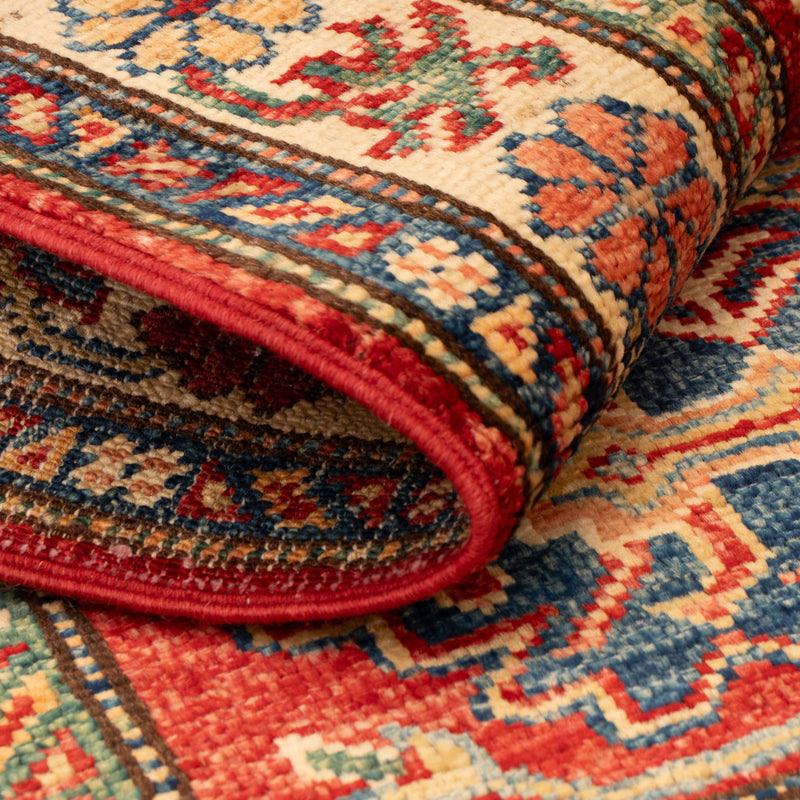 Alfombra Ziegler - Kazak - Real - 94 x 60 cm - rojo