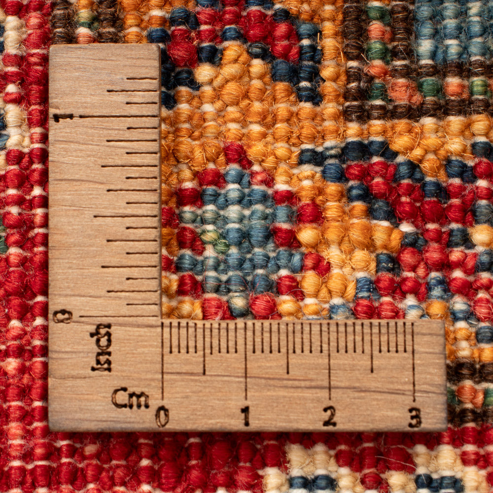 Alfombra Ziegler - Kazak - Real - 97 x 63 cm - azul