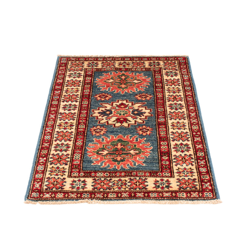 Alfombra Ziegler - Kazak - Real - 86 x 56 cm - azul