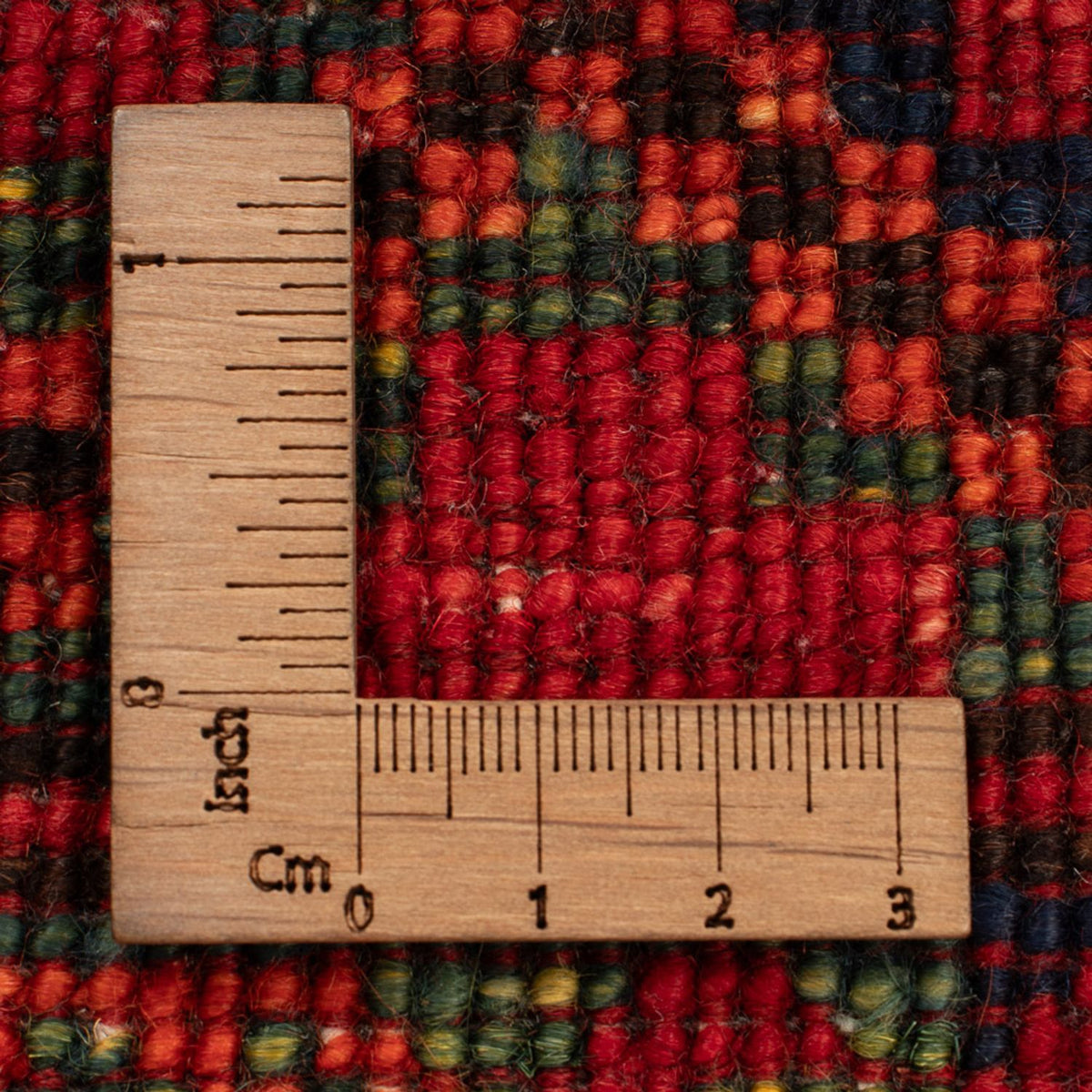 Alfombra afgana - 123 x 83 cm - rojo