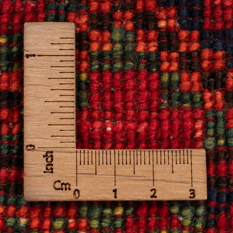 Alfombra afgana - 123 x 83 cm - rojo