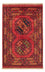 Alfombra afgana - 123 x 82 cm - rojo