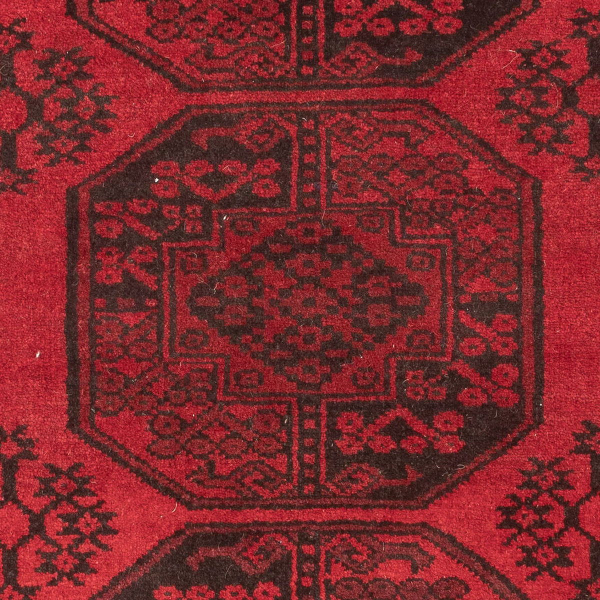 Alfombra afgana - Filpa - 120 x 80 cm - rojo