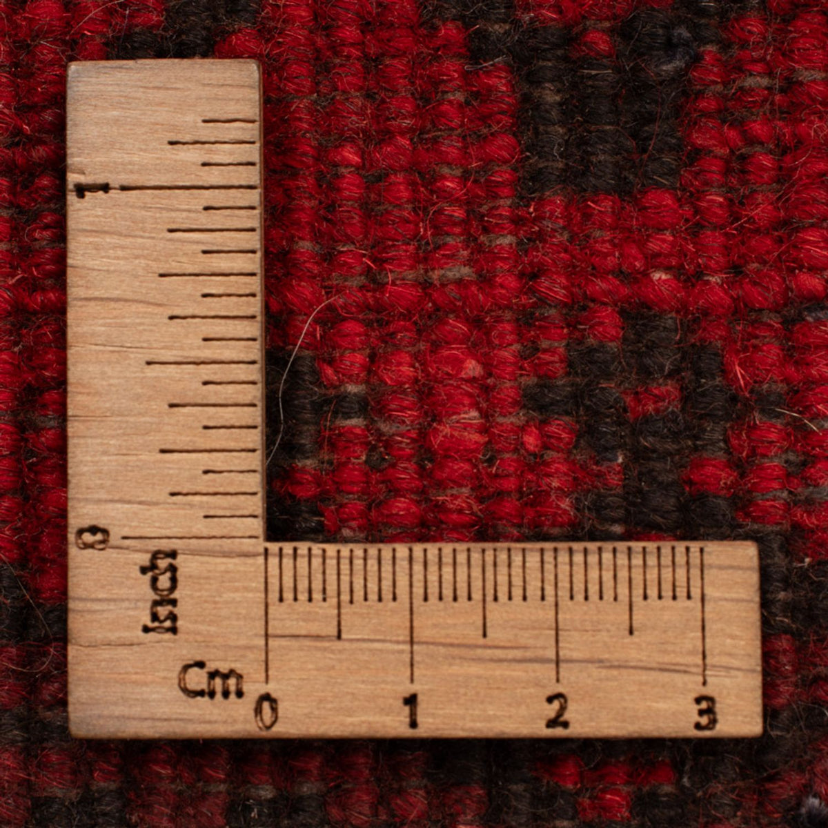 Alfombra afgana - Filpa - 120 x 80 cm - rojo
