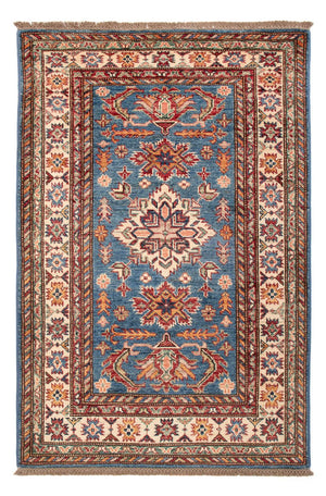 Alfombra Ziegler - Kazak - Real - 129 x 84 cm - azul