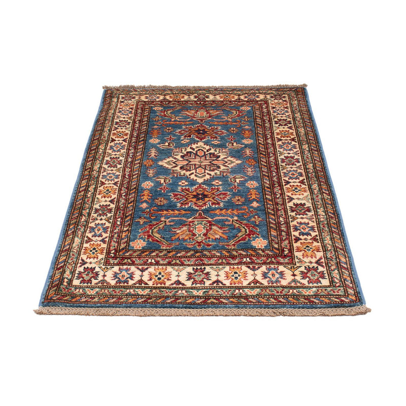 Alfombra Ziegler - Kazak - Real - 129 x 84 cm - azul