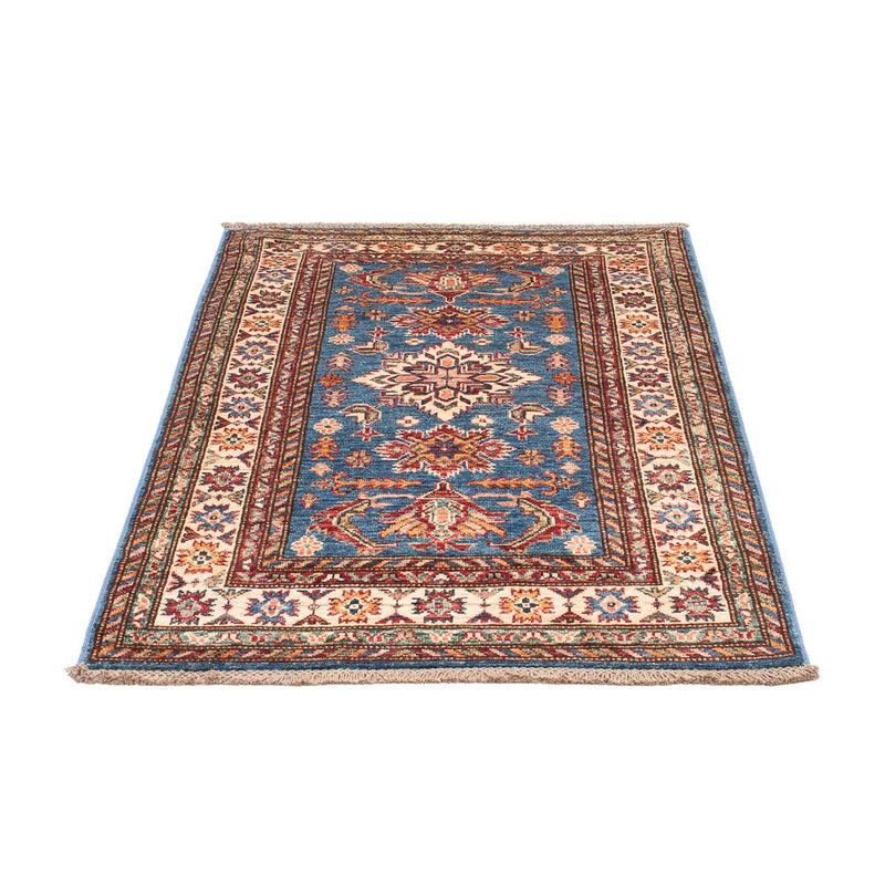 Alfombra Ziegler - Kazak - Real - 128 x 84 cm - azul