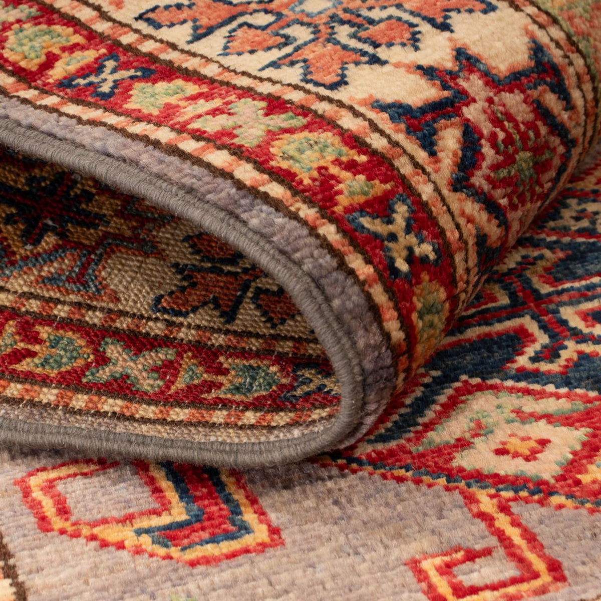 Alfombra Ziegler - Kazak - Real - 122 x 81 cm - taupe