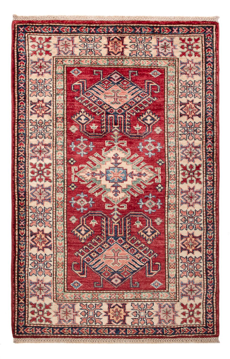 Alfombra Ziegler - Kazak - Real - 124 x 82 cm - rojo
