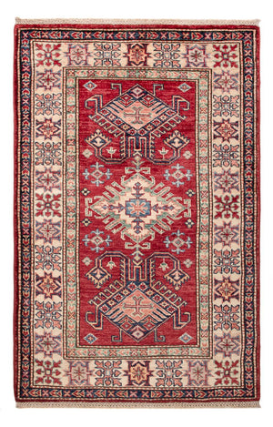 Alfombra Ziegler - Kazak - Real - 124 x 82 cm - rojo