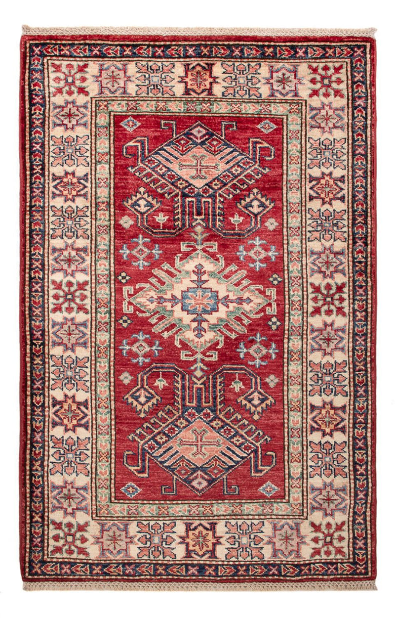 Alfombra Ziegler - Kazak - Real - 124 x 82 cm - rojo